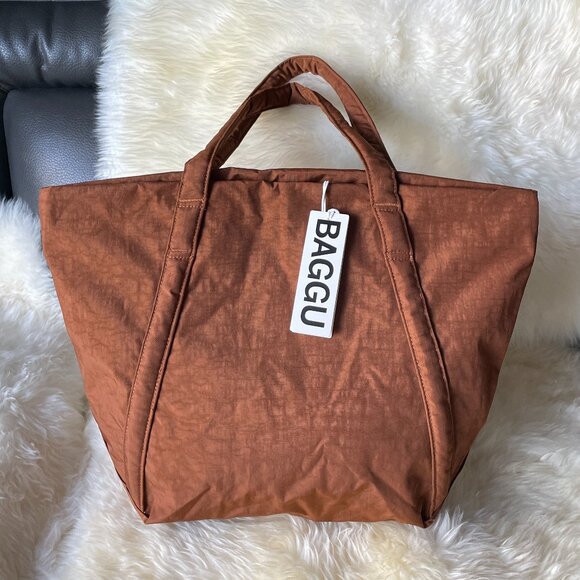 NWT Baggu Cloud Bag - Brown - Picture 3 of 7
